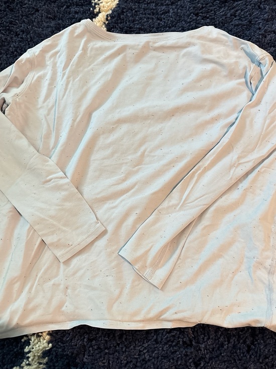 lululemon athletica Tops - Light Blue Spotted Lululemon Long Sleeve